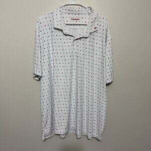 Fore Fathers Short Sleeve Performance Polo Shirt Golf Dad Texas Rangers Baseball